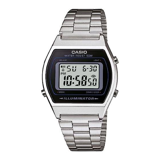 [Casio] CASIO Цифровые часы Серия Винтаж B640WD-1AV Унисекс Серебристые Зарубежная модель [Параллельный импорт]