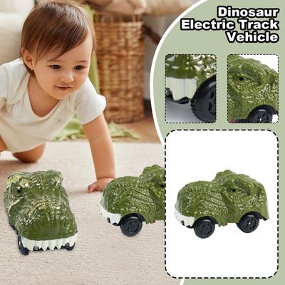 Dinosaur Electric Track Car Children's Play Toy