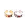 Luxurious and Exclusive Arab National Style Palestinian Scarf Kufiya Ring; Ideal Jewelry Gift for Modern Men and Women