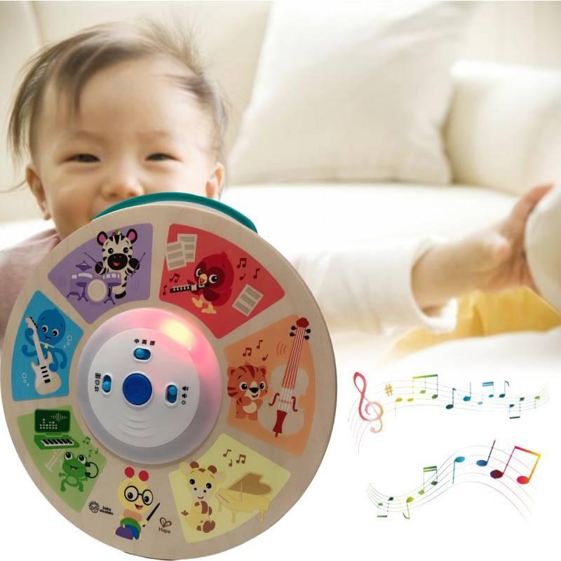 Touch Sensitive Wooden Music Learning Toy For Toddlers Fostering Parent-child Interaction And Development