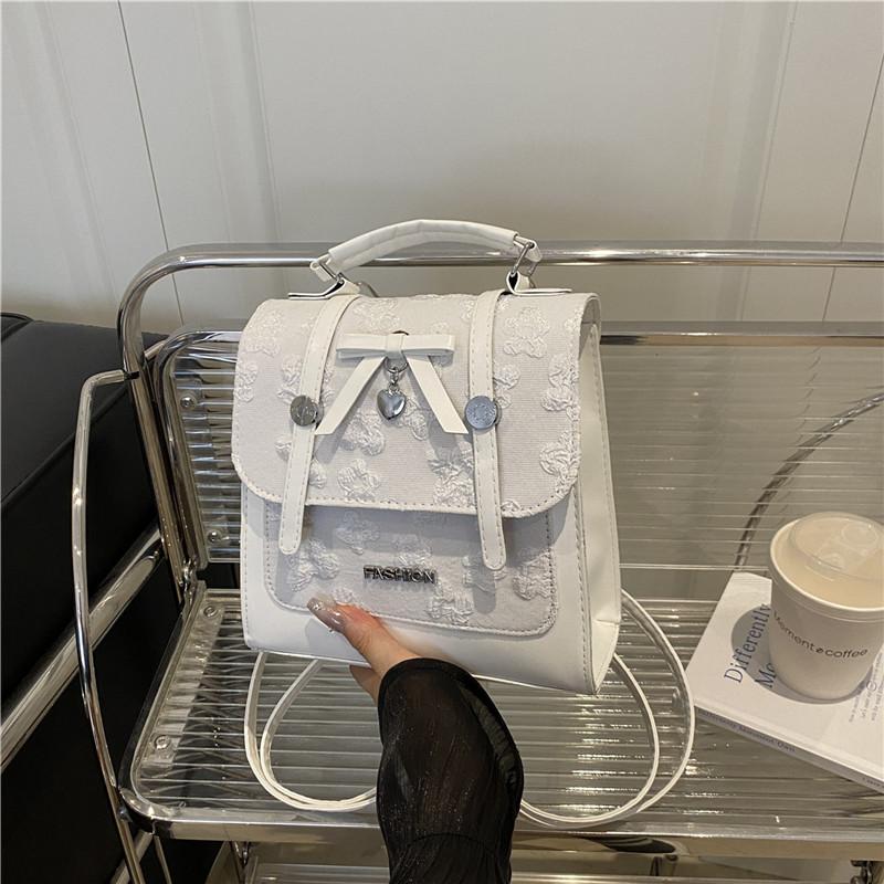 Pu Single Shoulder And Backpack For Women With Durable Stitching For Daily Use