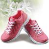KYLIN Men Women Sneakers Light Breathable Mesh Sport Women Shoes Lace-up Solid Color Lightweight Running Shoes