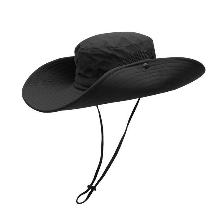 Men's Wide Brim Sun Protection Hat for Spring/Summer: Fishing, Outdoor, UV Protection, Mountaineering