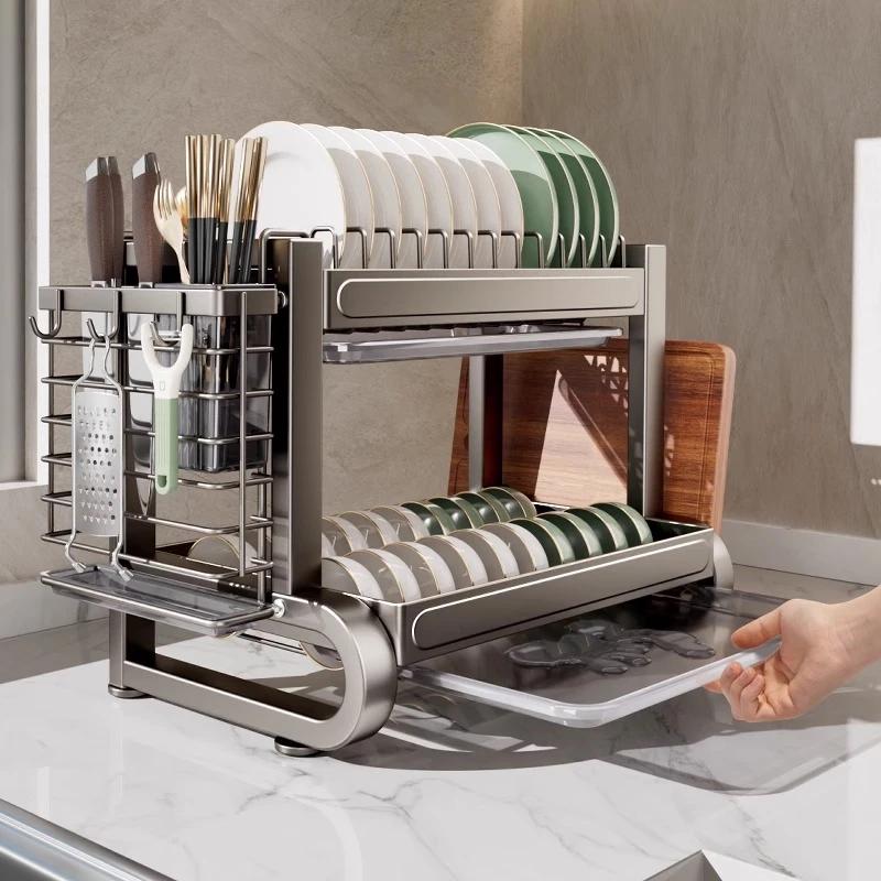 Muya 304 Stainless Steel Dish Drying Rack