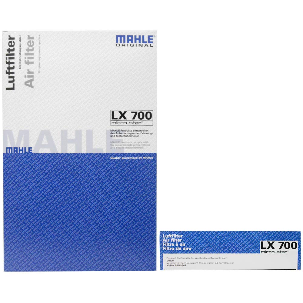 MAHLE Air Cleaner Filter for Volvo Please confirm model Made by the original filter S60/V70 (RB5234, RB5244, RB5244A, RB5254, RB5254A, SB5234W,