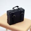 1:12 Dollhouse Vintage Mini Retro Leather Suitcase Craft Miniature Items Storage Box Home Model Decor Toy Doll House Accessories