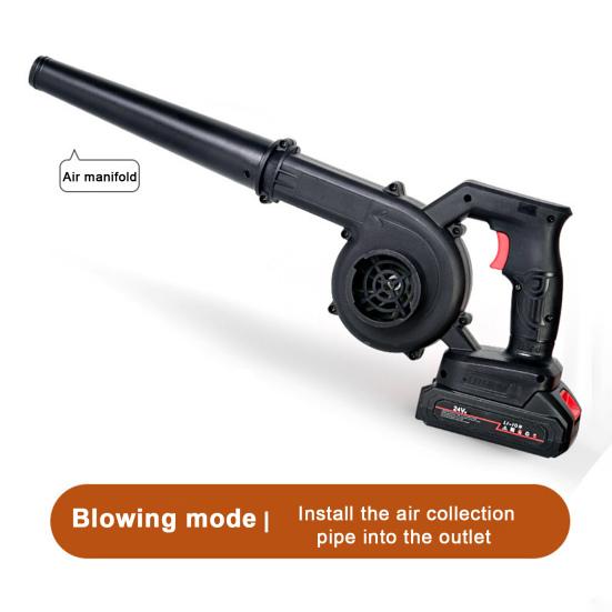 Cordless Leaf Blower Copper Motor Portable Electric Leaf Blower High Power Outdoor Garden Yard Patio Cleaning Lawn Care Handheld Leaves Blowing Device