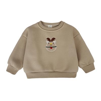 Maglione Autunnale e Invernale per Bambino Stile Natale Maglietta a Maniche Lunghe per Bambino Maglione per Bambino Vestiti di Natale