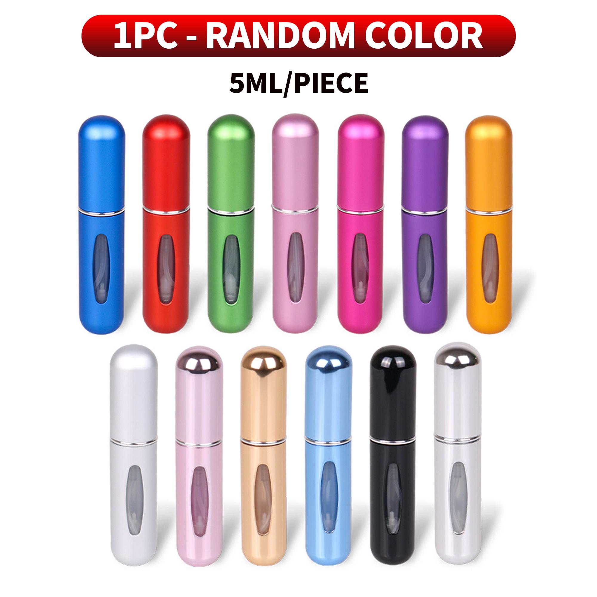 

12PCS/6PCS/3PCS/1PC-5ML/piece, perfume bottle, aluminum bottom, recyclable perfumed water bottle, convenient perfume bottle 5ml