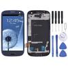 Originální Super AMOLED LCD displej pro Samsung Galaxy SIII / i9300 Digitizér Kompletní sestava s rámečkem