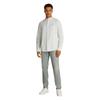 Tommy Jeans Mens Linen Long-Sleeved Shirt