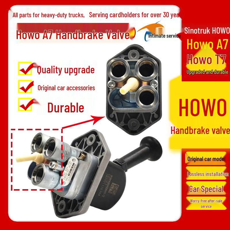 Howo Original Manual Brake Valve New Handbrake Control for Sinotruk A7T7