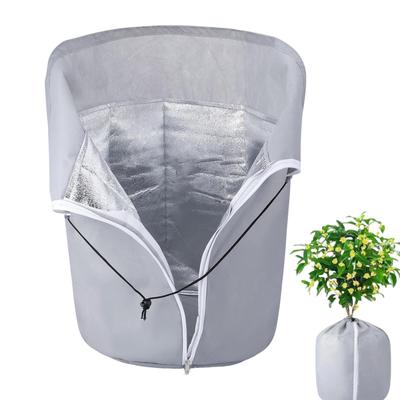 Pflanztopfhüllen für den Winter Warme Gartenpflanzen-Isolierabdeckung Pflanztopf-Isolierbeutel Blumentopf-Schutzhülle für den Außenbereich