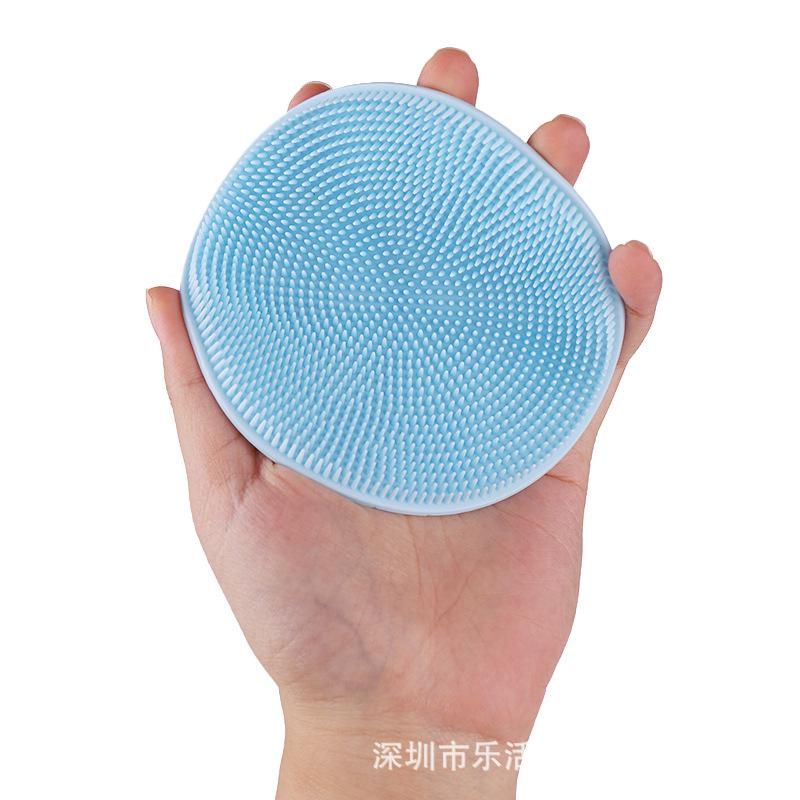 Silicone Shower Brush Baby Shower Brush Rub The Bath Soft And Do Not Hurt The Skin Three Fingers Non-Slip