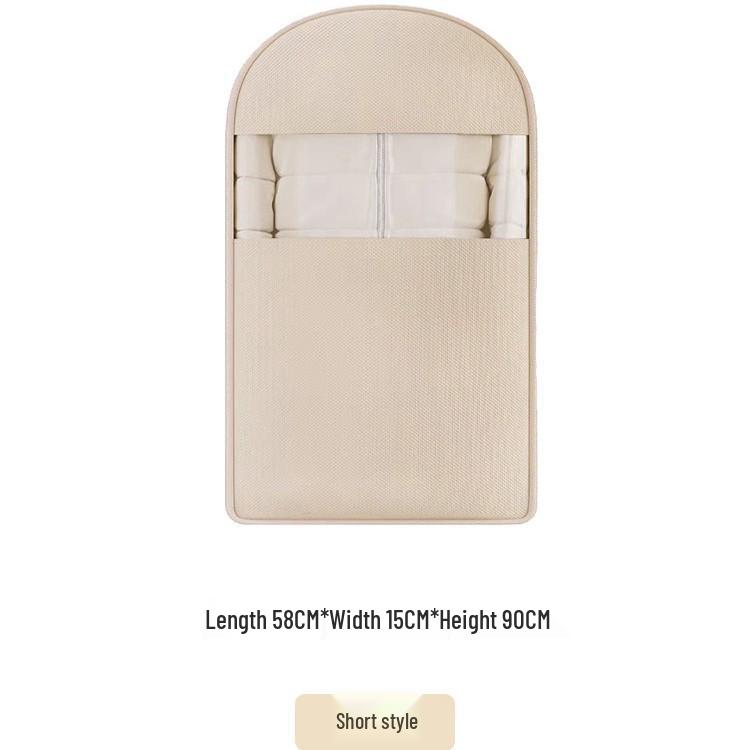 Transparente Kompressions-Daunenjacke Hängebeutel - Kleiderschrank Kleidungsstück Staubschutzhülle.