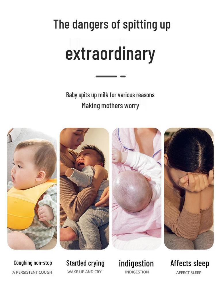 Cross-border Baby Nursing Pillow - Incline Side-lying Comfort for Breastfeeding and Sleeping