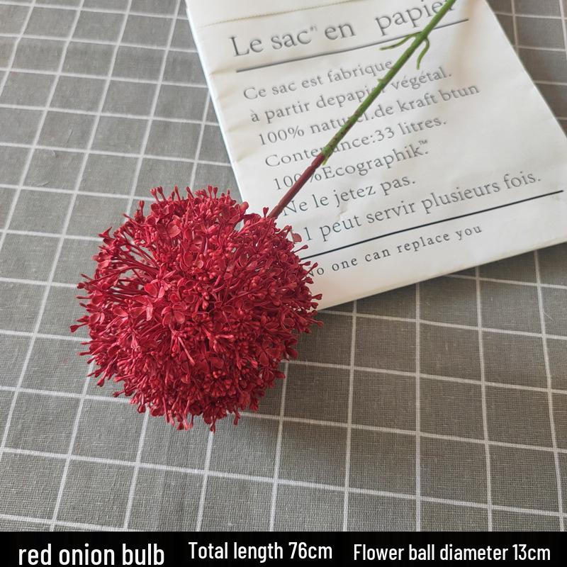Shunran Dark Red Wine Artificial Wedding Flowers for Chinese Engagement Décor & Aisle Hanging Displays