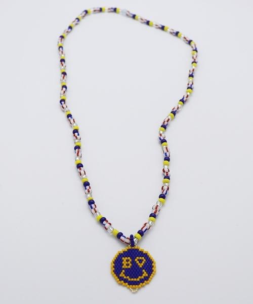 Bonbeau Smile Beads Necklace Smile Pendant Fashion Bead Necklace