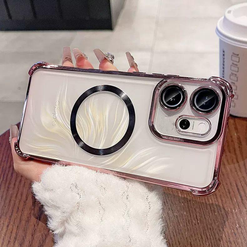 For OPPO Reno15/15 Pro/15 Pro Max/15F/15 FS/14/14 Pro/14F/14 FS Case Lightweight Magnetic Lens Protection Shockproof Cover Funda