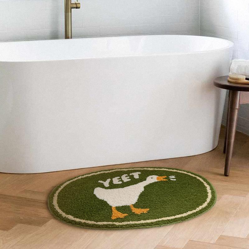 Bathroom Doorway Water-absorbent Floor Mats Bathroom Non-slip Foot Mats Entrance Carpet Machine Washable Door Mats