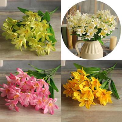 Schönes künstliches Mini-Blumenstrauß-Haus-Hochzeitsdekor 18 Blumen Auf 1 Stück