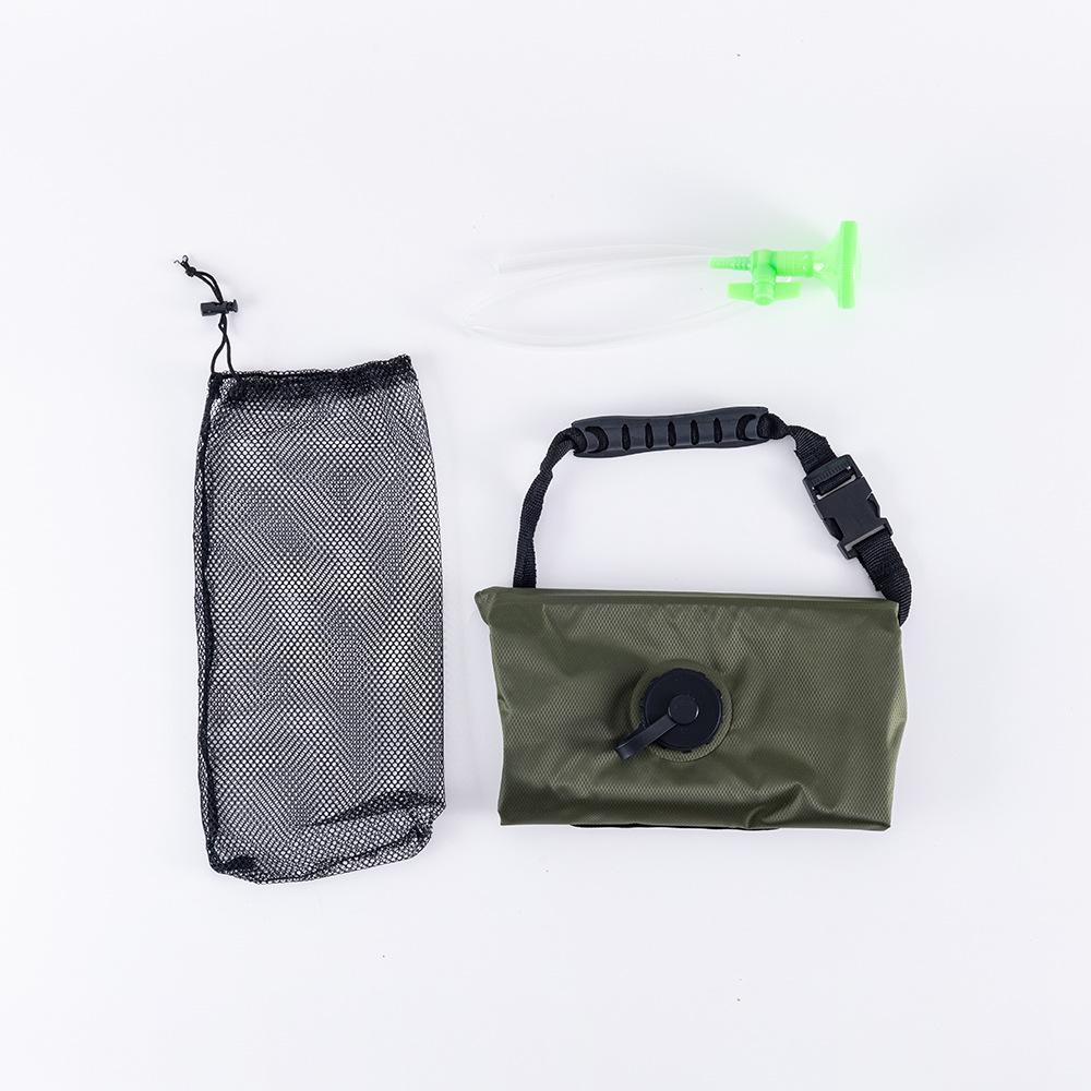 Portable Thickened Solar Shower Bag for Outdoor Camping and Water Storage