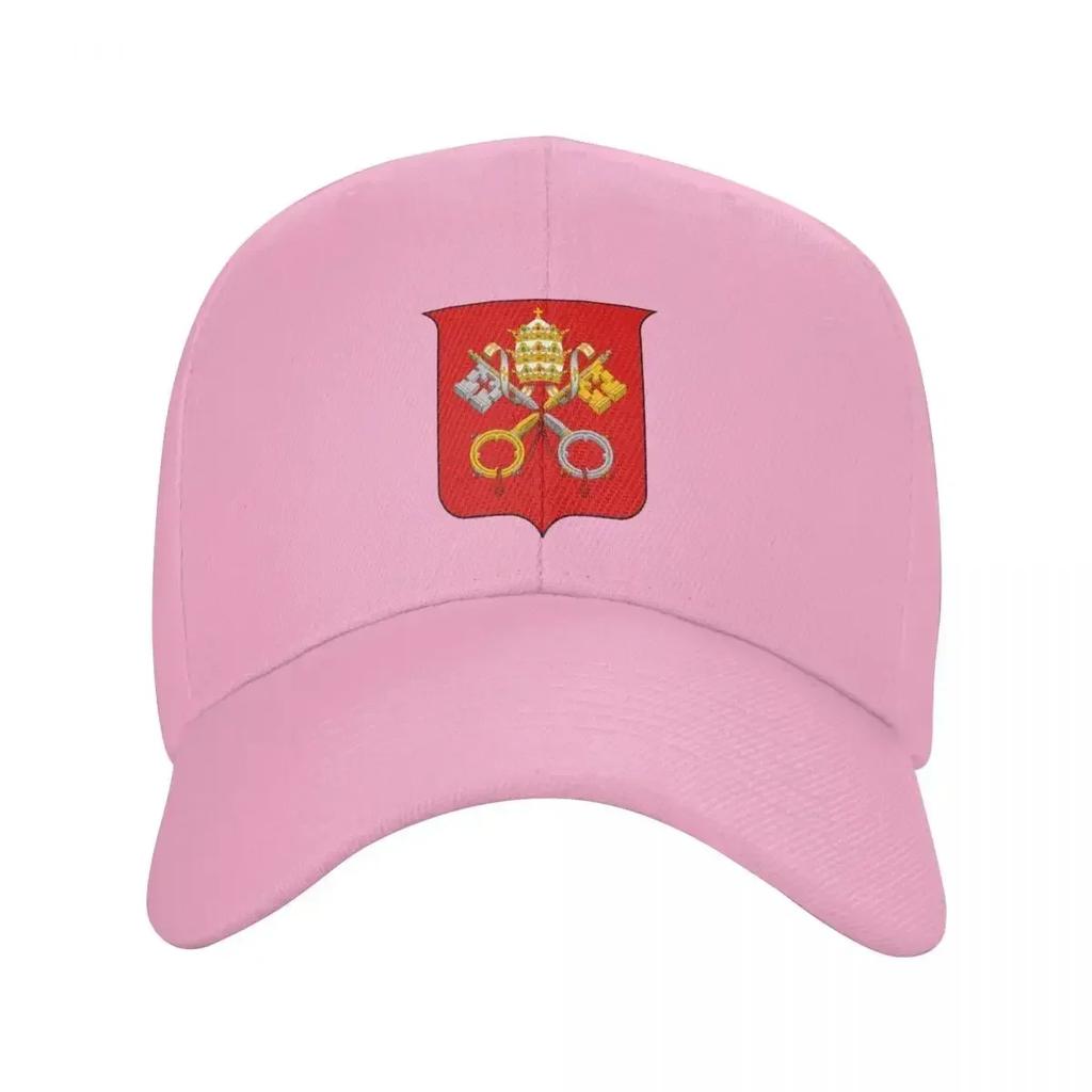 Fashion Coats Of Arms Of The Holy See And Vatican City Trucker Hat Women Men Personalized Adjustable Unisex Baseball Cap Summer