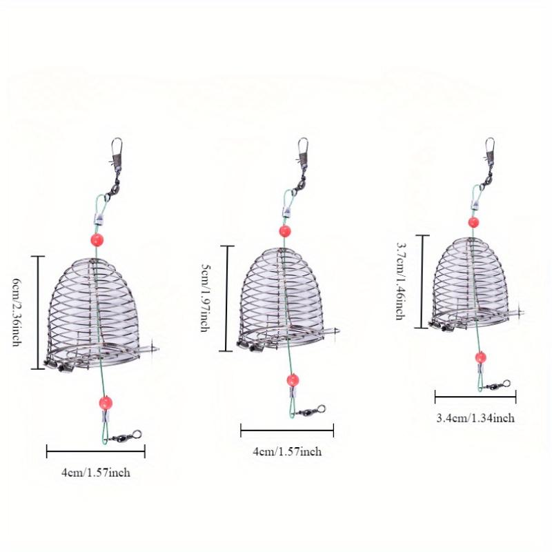 1pc Stainless steel nesting machine bait cage black pit scattered artillery nesting cage precise positioning nesting machine