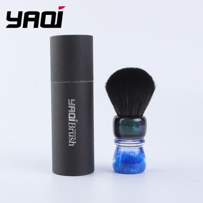 YAQI OCEAN 28mm Pánska štetka na mokré holenie Syntetické štetiny Živicová rukoväť na úpravu fúzov