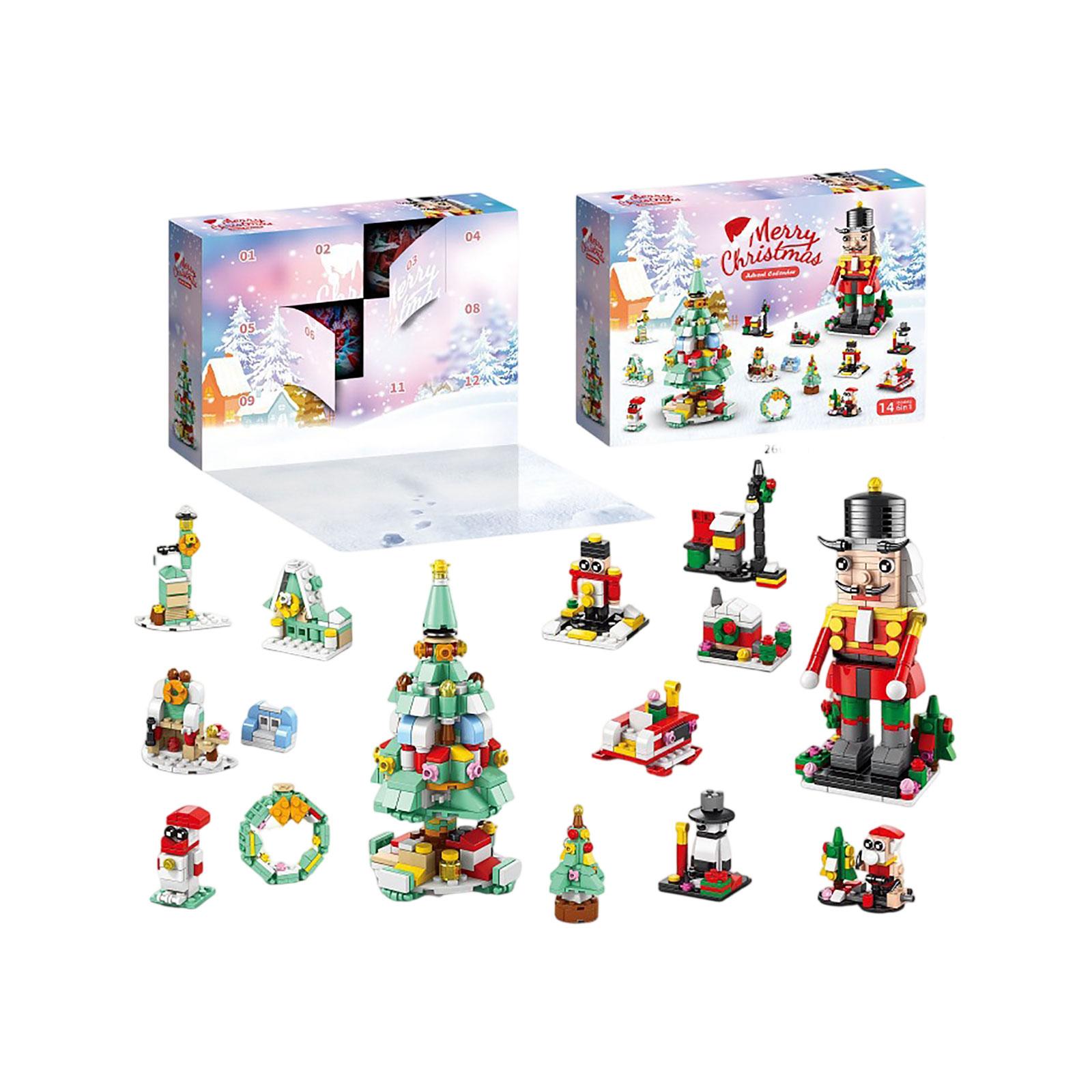 

Календарь обратного отсчета до Рождества включает календарь прибытия, практические навыки, связанные с Рождеством, и сюрпризы в виде рождественских коллекционных предметов One Size