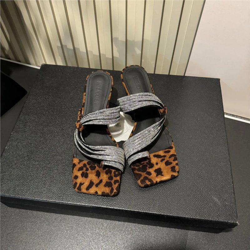 

2025 summer fashion fairy wind thin belt combination design versatile outer wear casual toe explosion sandals-5CM 39