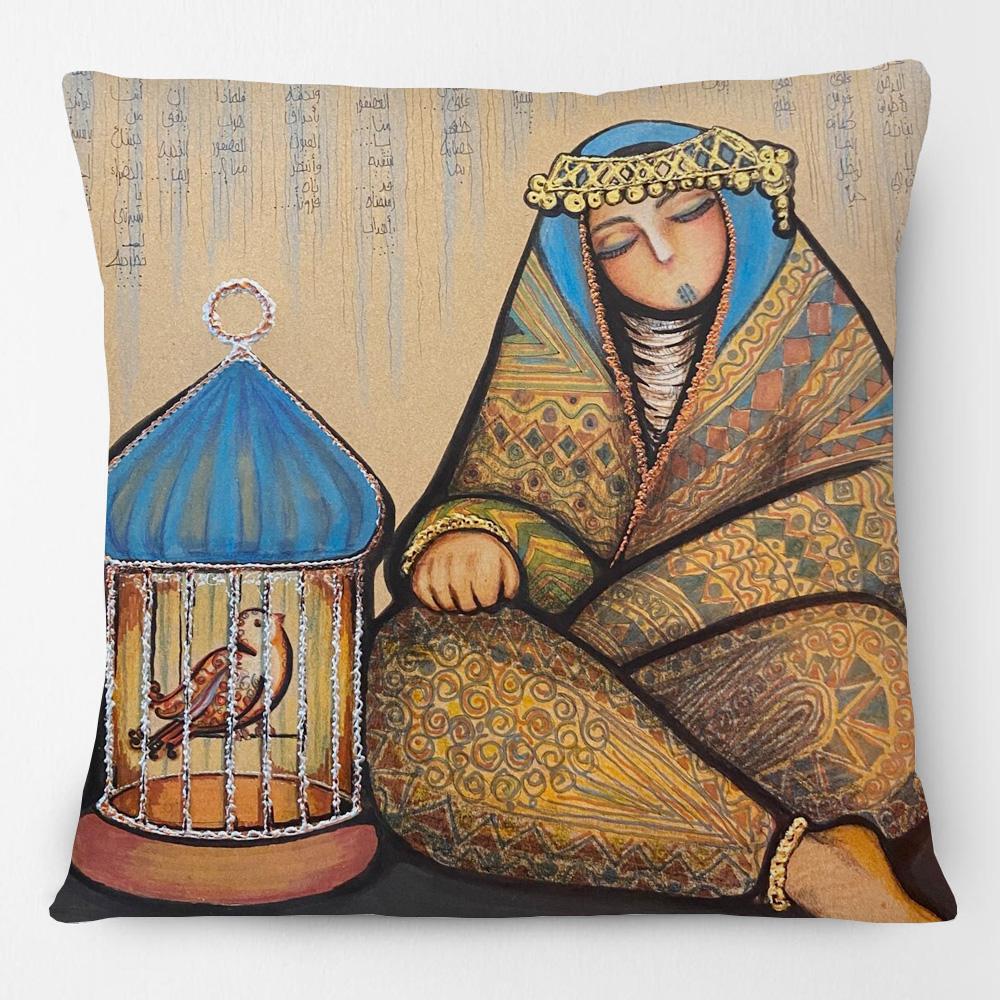 The Middle East Traditional Folk Culture Teapot By The Traditional Heater Cushion Cover Domes Mosque Art Print Pillow Case