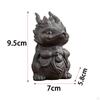 Figurine Mini Tea Pet Ornament ,Chinese Miniature Statue Year for Accessories