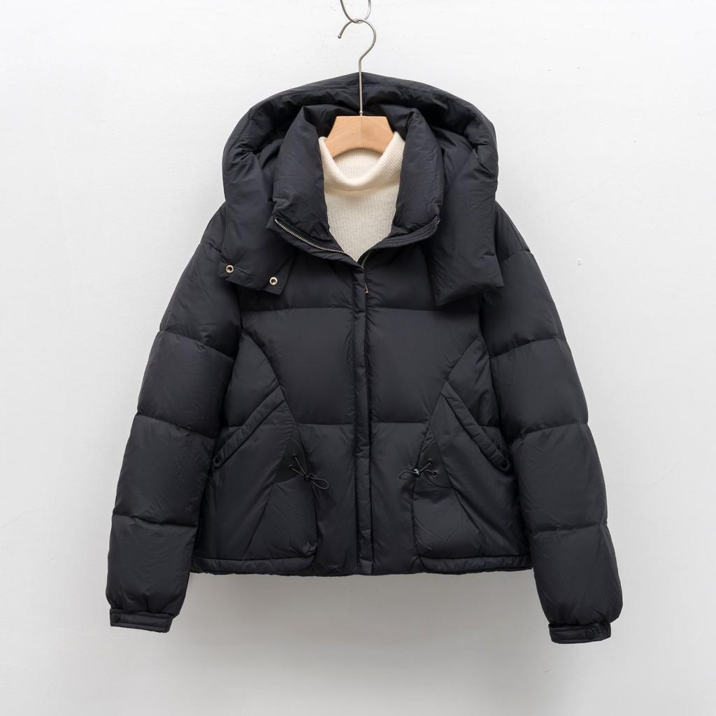 Down Duck Down Simple Warm New Thickened Loose Women's Down Jacket