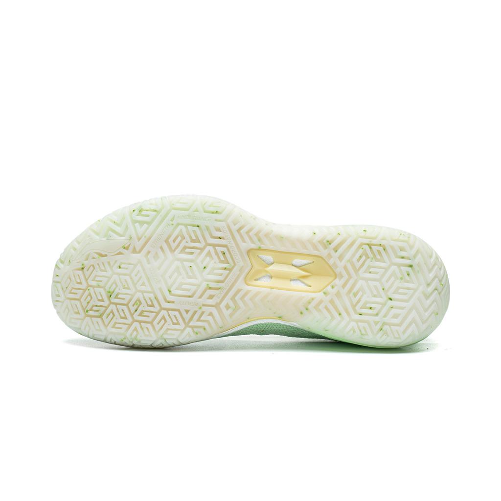 Li Ning Blade 6 V2 Halkfria Andningsbara Anti-vridning Låga Basketkängor Unisex Lätt Garn Grön ABAV087-21