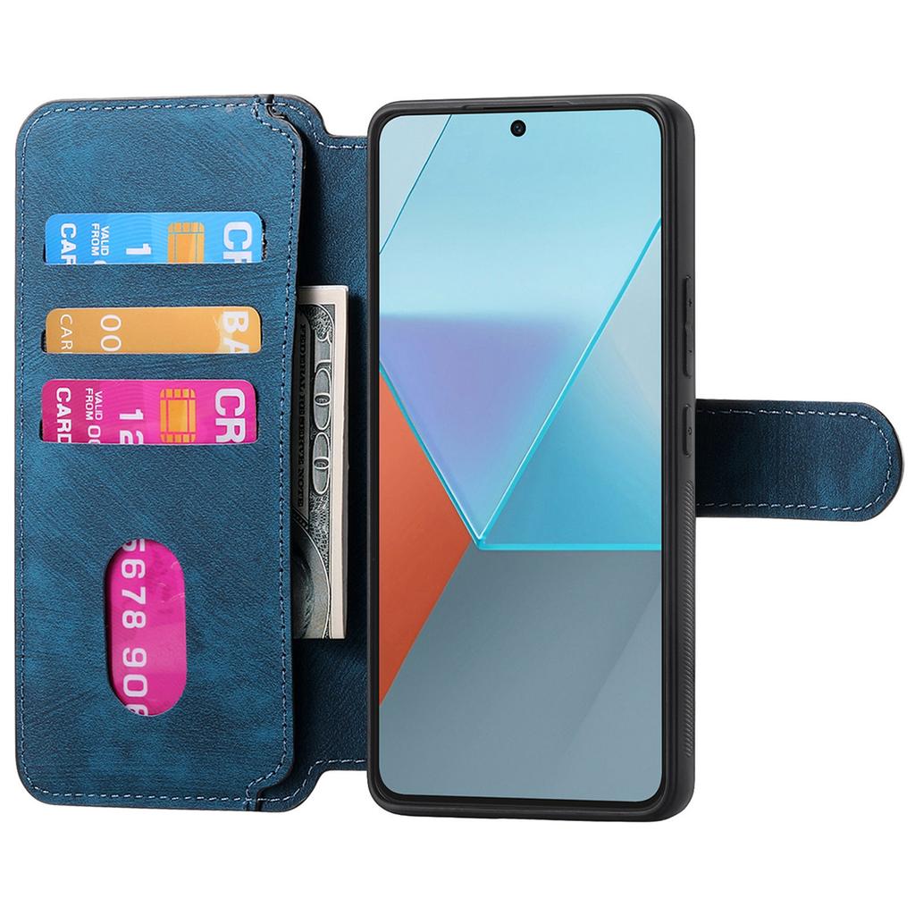 For Xiaomi Redmi Note 13 Pro 5G/Poco X6 5G Magnetic Case CASENEO Detachable Leather Phone Wallet Cover
