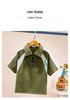 Children's Trendy Color Block Polo Shirt, Short Sleeve, Breathable Casual Top for Middle and Big Kids