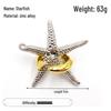 Zinc Alloy Kongming Puzzle Lock: Disentanglement Ring Educational Toy