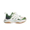 New Adidas Maxxwavy Anti Slip Wear Resistant Low Top Kids Lifestyle Shoes White Green Kids' JR5875