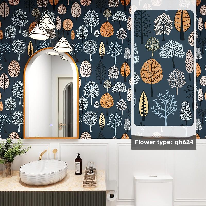 

Waterproof and Moisture-proof Scrubbable Bedroom Room Living Room Background Wall Wallpaper Home Self-adhesive Wall Wall Wall Sticker 60Cm wide * 1m long