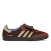 Wales Bonner X Samba Nylon Fox Brown Unisex Sneakers Sandy-Beige Lucky-Blue IE0579