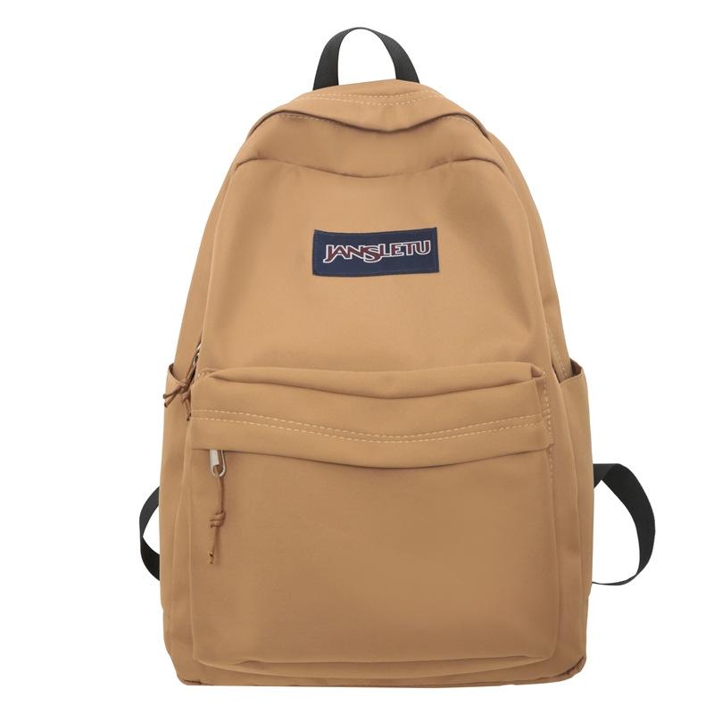Female Schoolbag Junior Senior High School Large Capacity Campus Backpack Male