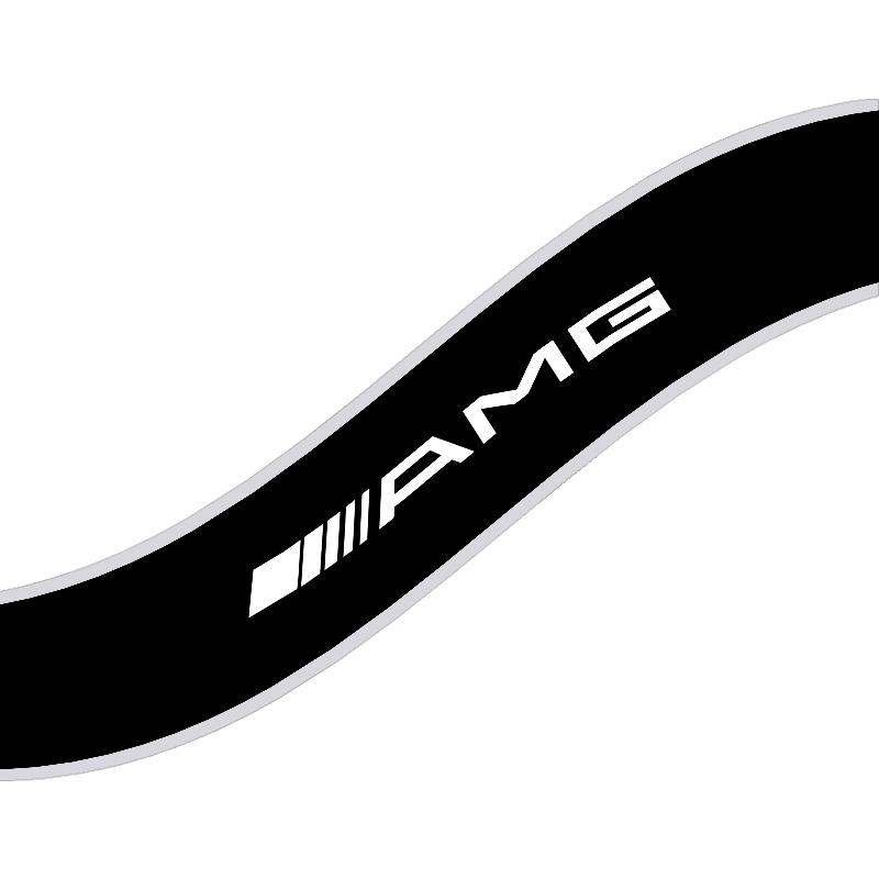Bil Frontrute Klistremerker Foran og Bak Dekorativt Emblem For Mercedes Benz AMG W212 W205 W246 W177 W176 W213 GLC GLE GLS ML Velkommen Laserlampe
