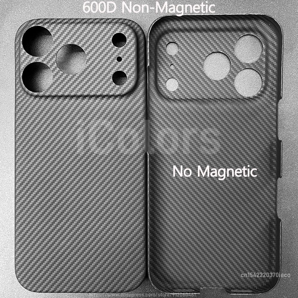 Magnetic Case for iPhone 17 Pro Max/17 Pro Aramid Carbon Fiber Camera Lens Protection Cover Compatible with MagSafe