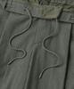 Musinsa Standard Crinkle One-Pleat Wide Elastic Pants [Khaki Gray]
