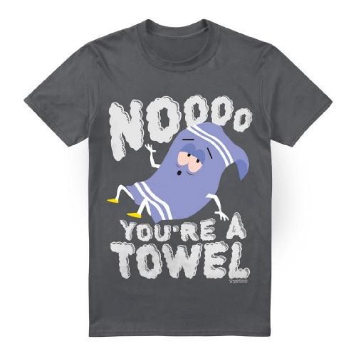 

South Park Mens Nooo YouÂ´re A Towel Towelie T-Shirt S разноцветный