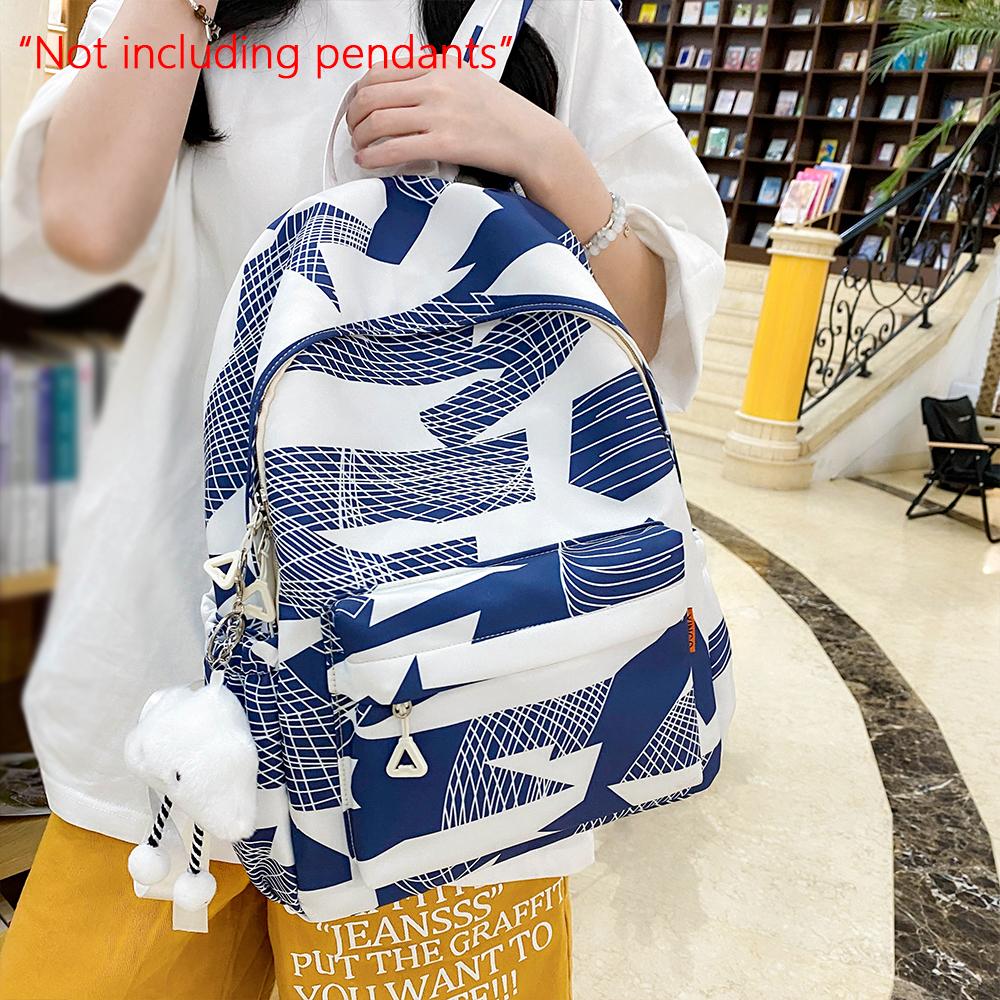 Backpack 2025 New Personalized Graffiti Backpack Travel Bag College High School Backpack Computer Bag