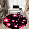 1PC Floral Pattern Chair Carpet for Office, Indoor Non-Slip Washable  Carpet, Soft Comfortable Mat For Office Room yy250930137