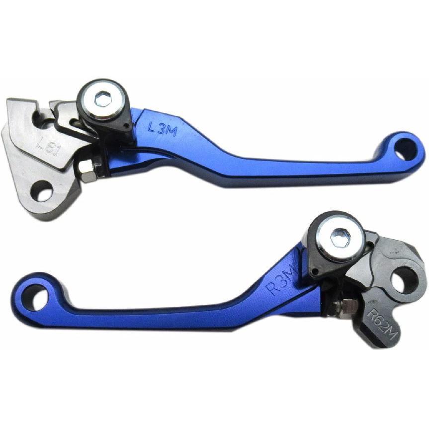 Brake Clutch Lever for YAMAHA YZ 65 2018-2020, YZ 80 85 2015-2020, YZ 125 250 2001-2007 (Blue)
