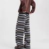 2025 Unisex Retro Gestreifte Wolle Freizeithose - Vielseitige Streetwear-Hose